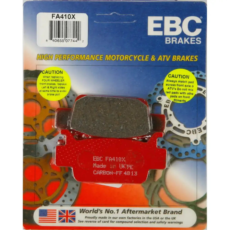 FA410X Brake Pads - Standard