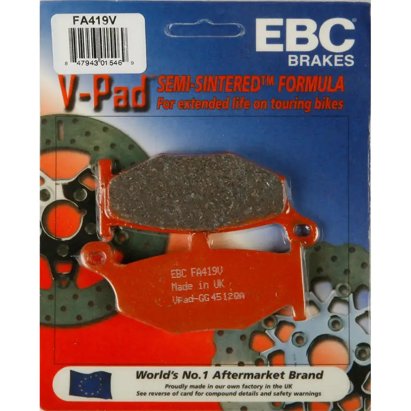 FA419V Brake Pads V Series - Semi-Sintered