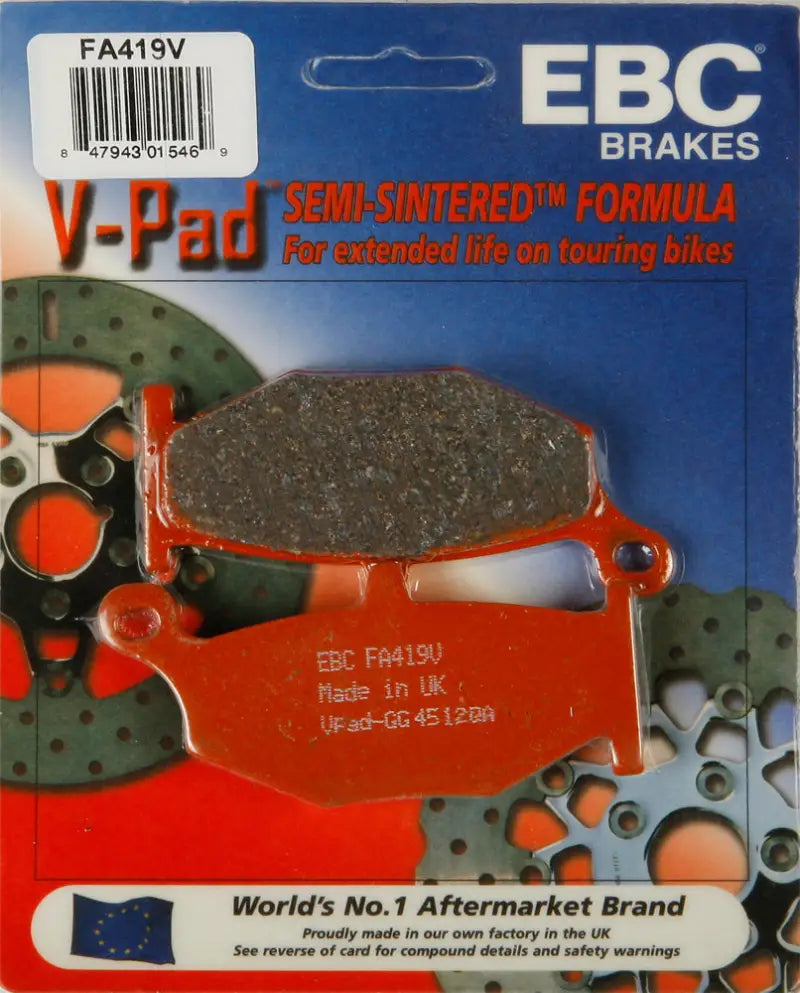 FA419V Brake Pads V Series - Semi-Sintered