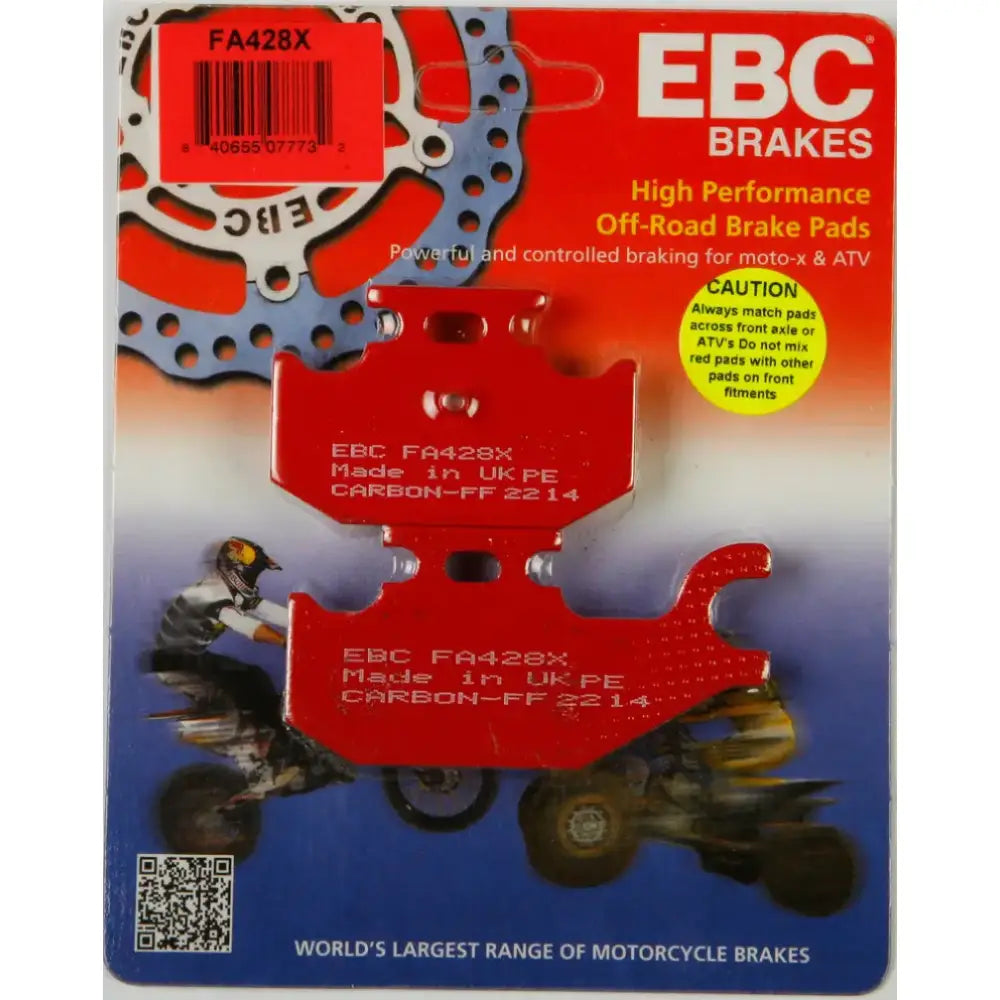 FA428X Brake Pads - Standard