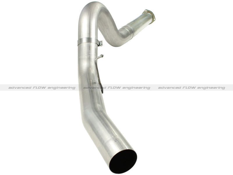 aFe 49-43055 aFe MACHForce XP 5in DPF-Back Stainless Steel Exh Sys, No tip,Ford Diesel Trucks 11-14 V8-6.7L