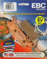 EBC FA443SV motorcycle brake pads for reliable stopping power and performance