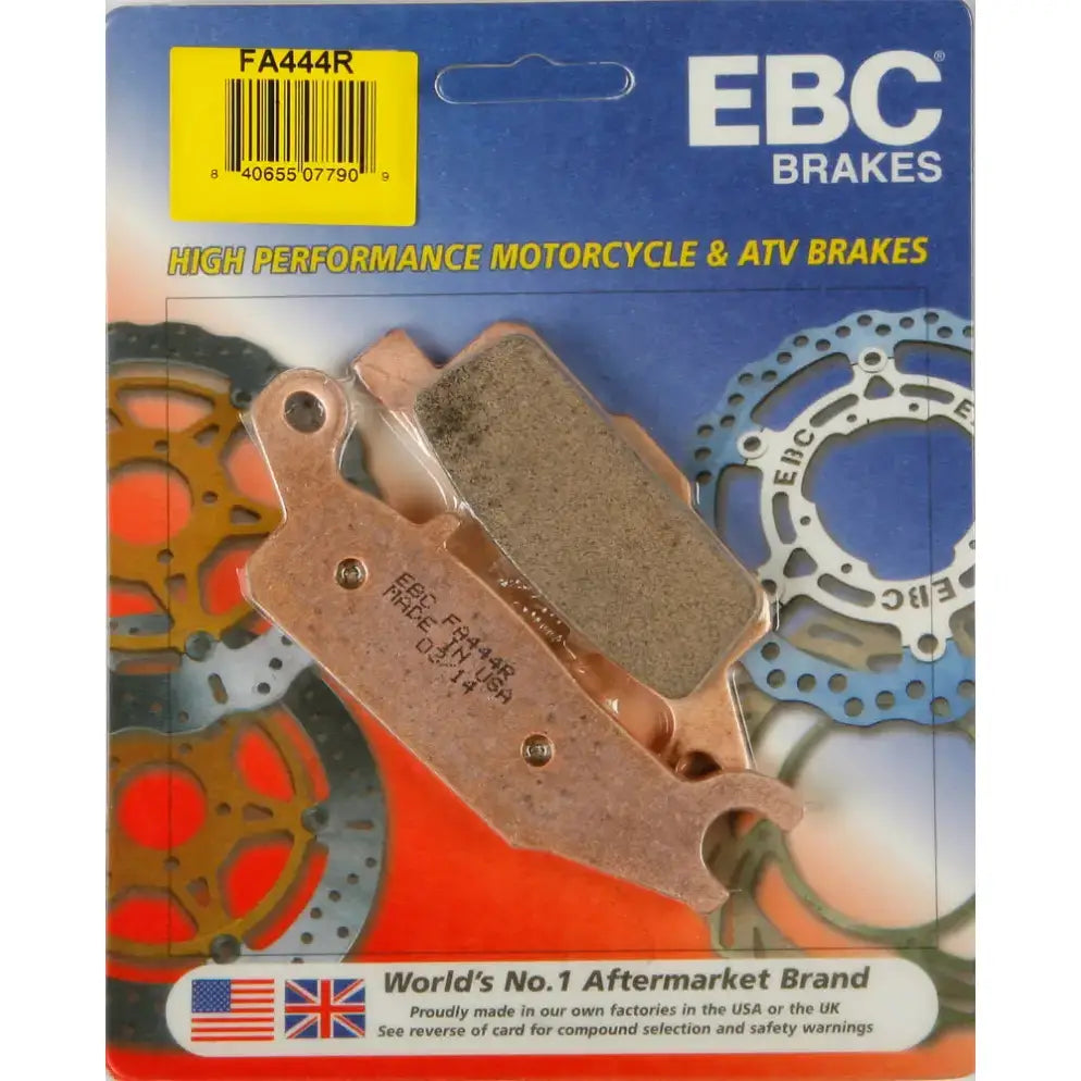 FA444R Brake Pads for motorcycles, ensuring safe and smooth stopping power