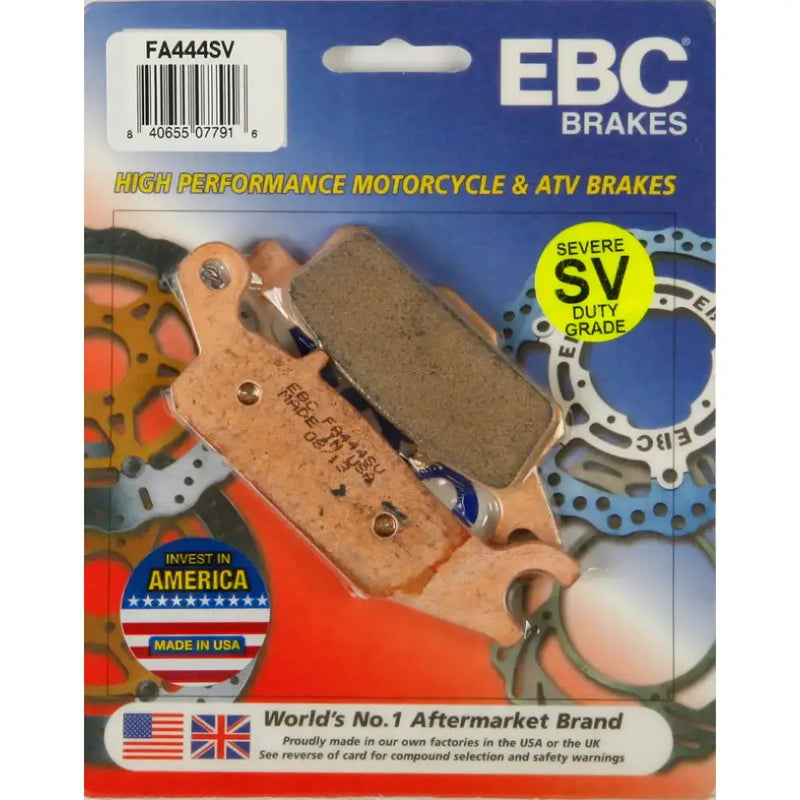 EBC FA444SV Motorcycle Brake Pads for optimal stopping power and performance