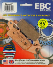EBC FA444SV Motorcycle Brake Pads for optimal stopping power and performance