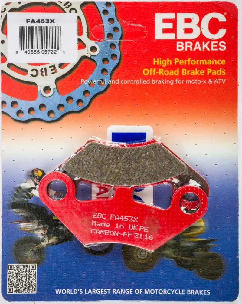EBC FA453X Off-Road Brake Pads for optimal performance and durability on tough terrain