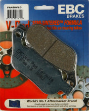 Packaged EBC V-Pads semi-sintered brake pads for touring bikes FA458VLD Brake Pads V Series Chrome