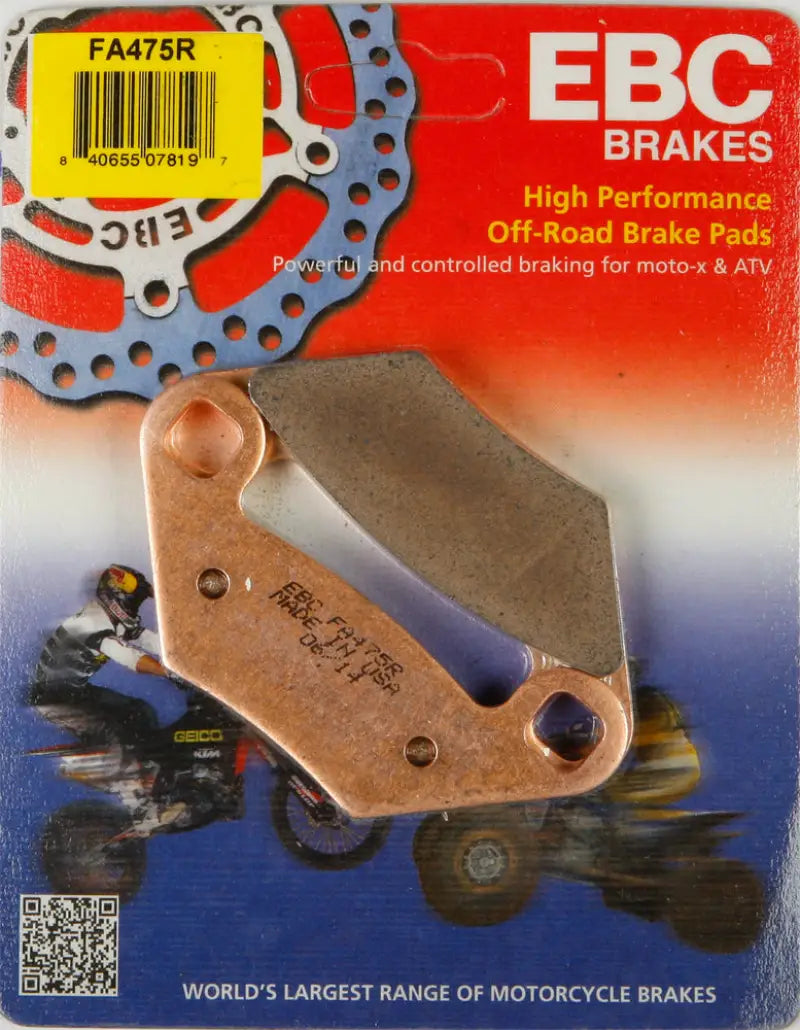 High-quality FA475R Brake Pads for motorcycles, ensuring safe and reliable stopping power