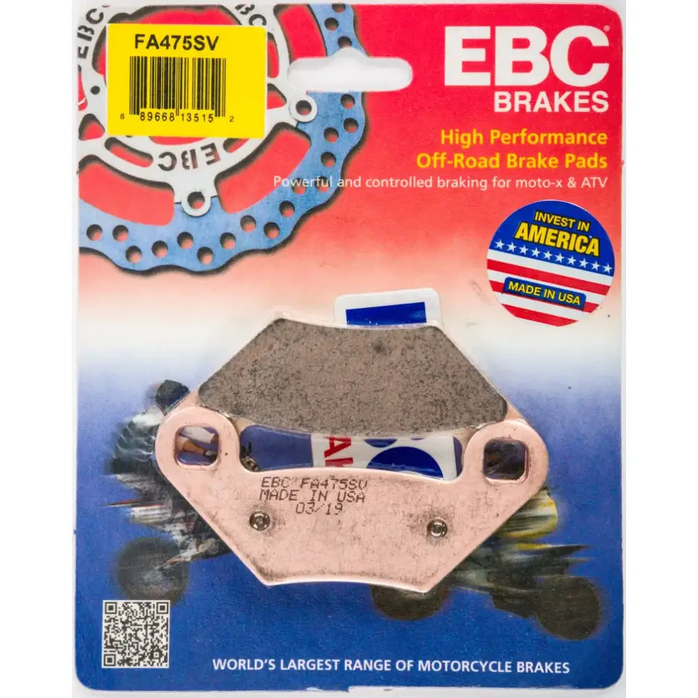 FA475SV Ebc Brake Pads - Standard