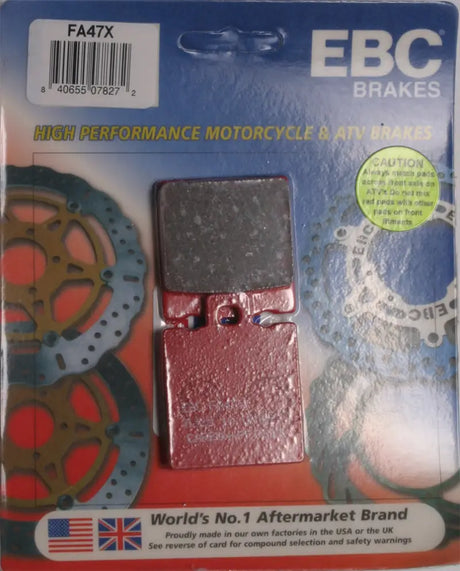 FA47X Brake Pads for Motorcycle, high-quality brake pads for safe riding