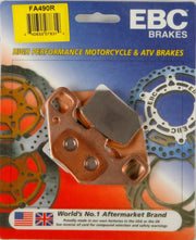 EBC FA490R Brake Pads for motorcycles, delivering top-notch stopping power and performance