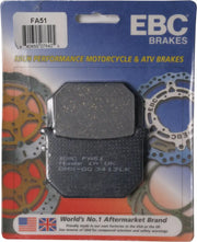 EBC FA51 Brake Pads for motorcycles, offering high performance and reliability