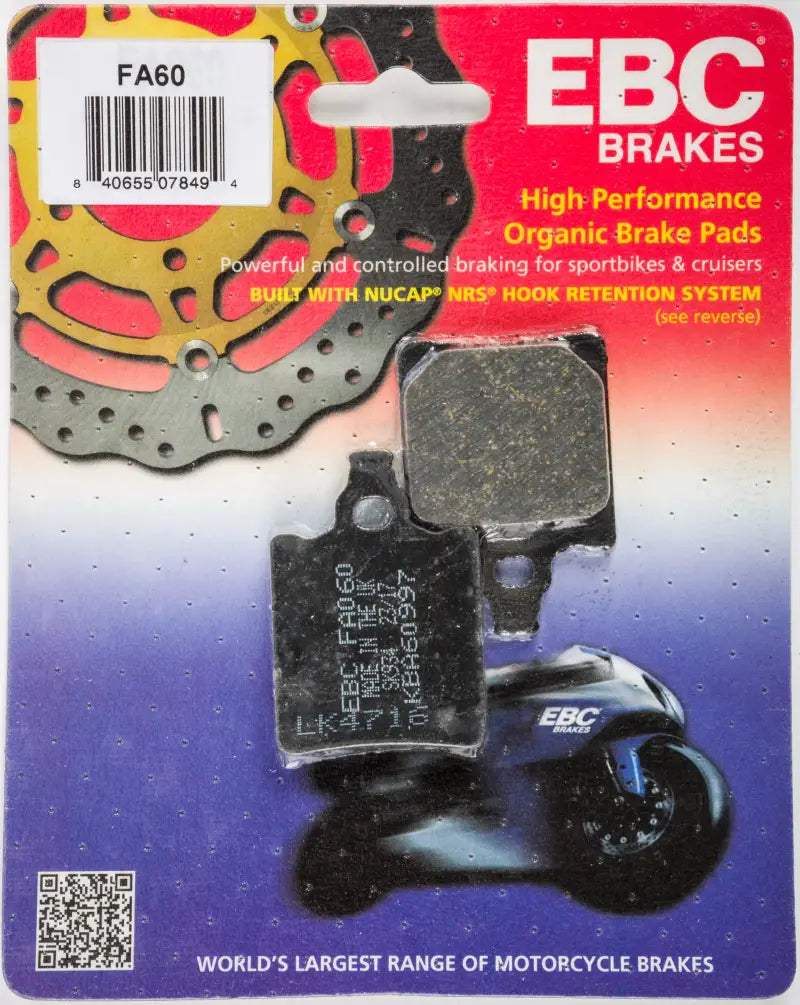 FA60 Brake Pads Fa60 Organic - Standard