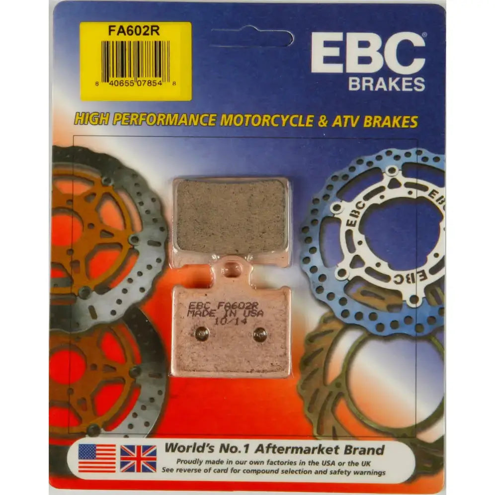 FA602R Brake Pads Fa602r Sintered R Series - Standard
