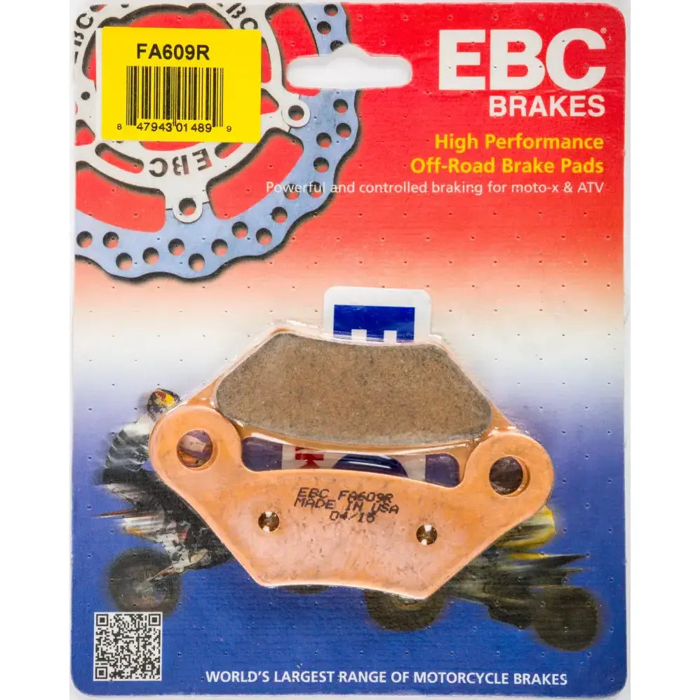 EBC Off-Road Brake Pads FA609R Sintered R Series for superior stopping power