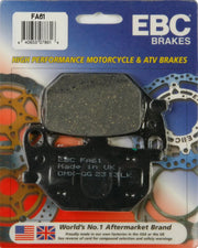 FA61 Brake Pads Fa61 Organic - Standard