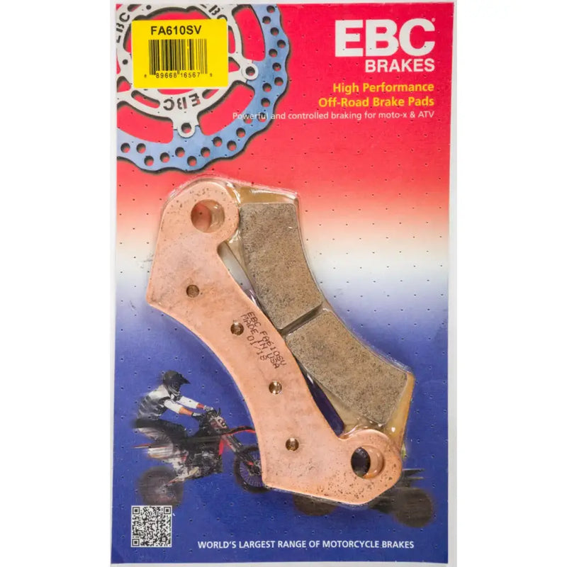 EBC High Performance Off-Road Brake Pads FA610SV Severe Duty Brake Pads for tough rides