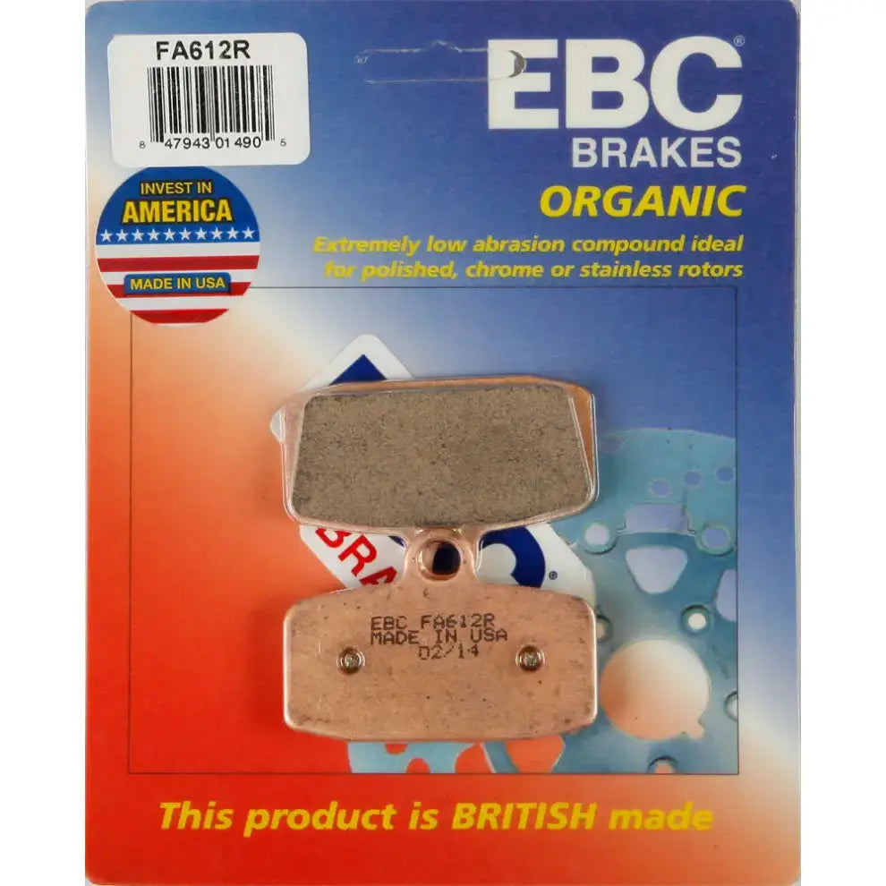 FA612R Brake Pads Fa612r Sintered R Series - Standard