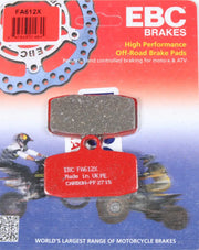 EBC off-road brake pads FA612X Carbon X Series for superior stopping power