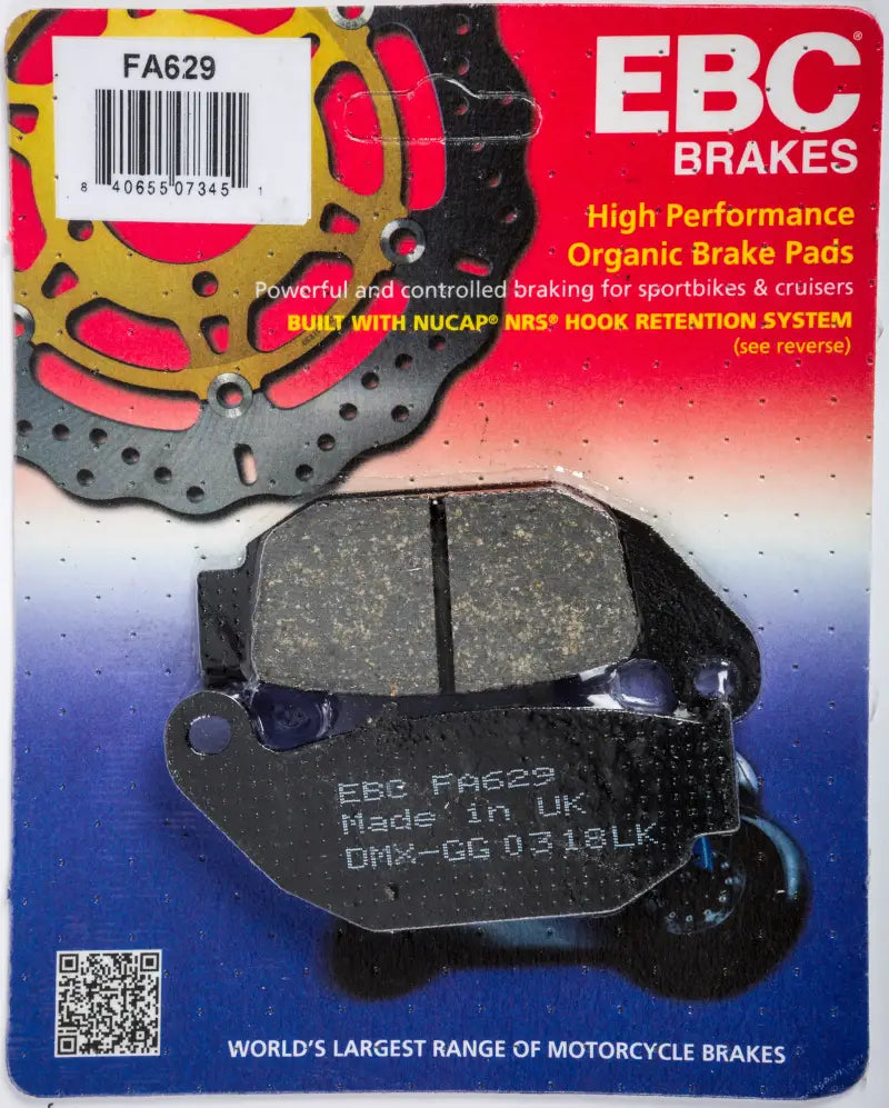 FA629 Brake Pads Fa629 Organic - Standard