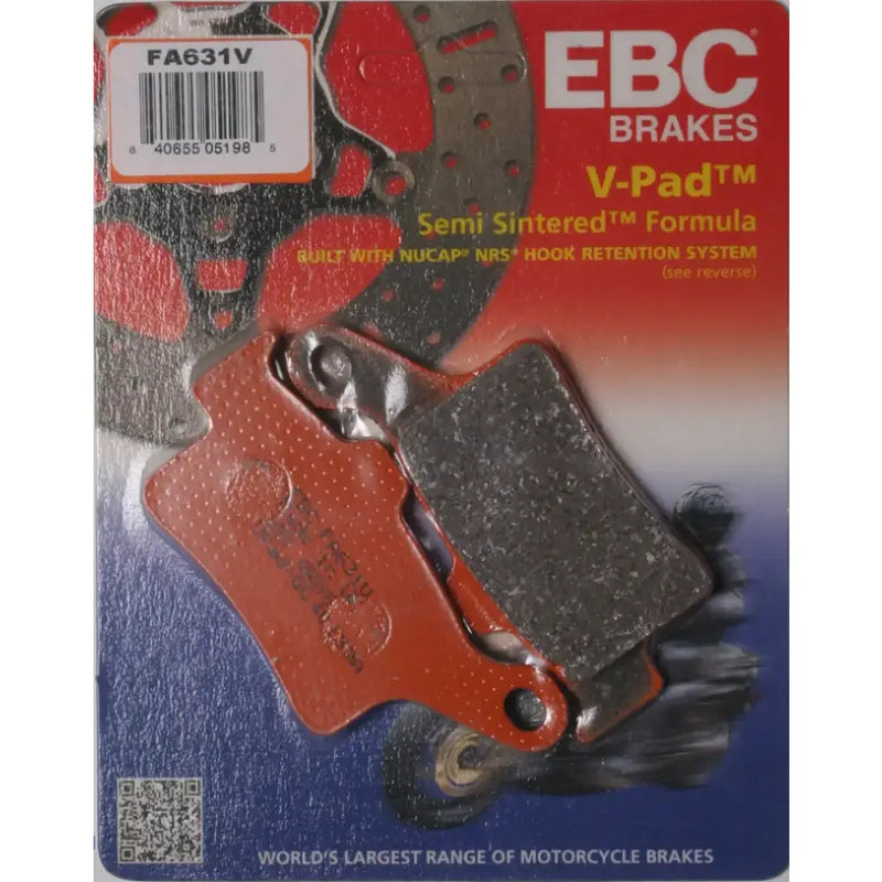 FA631V Brake Pads Fa631v Semi Sintered V Series - Semi-Sintered