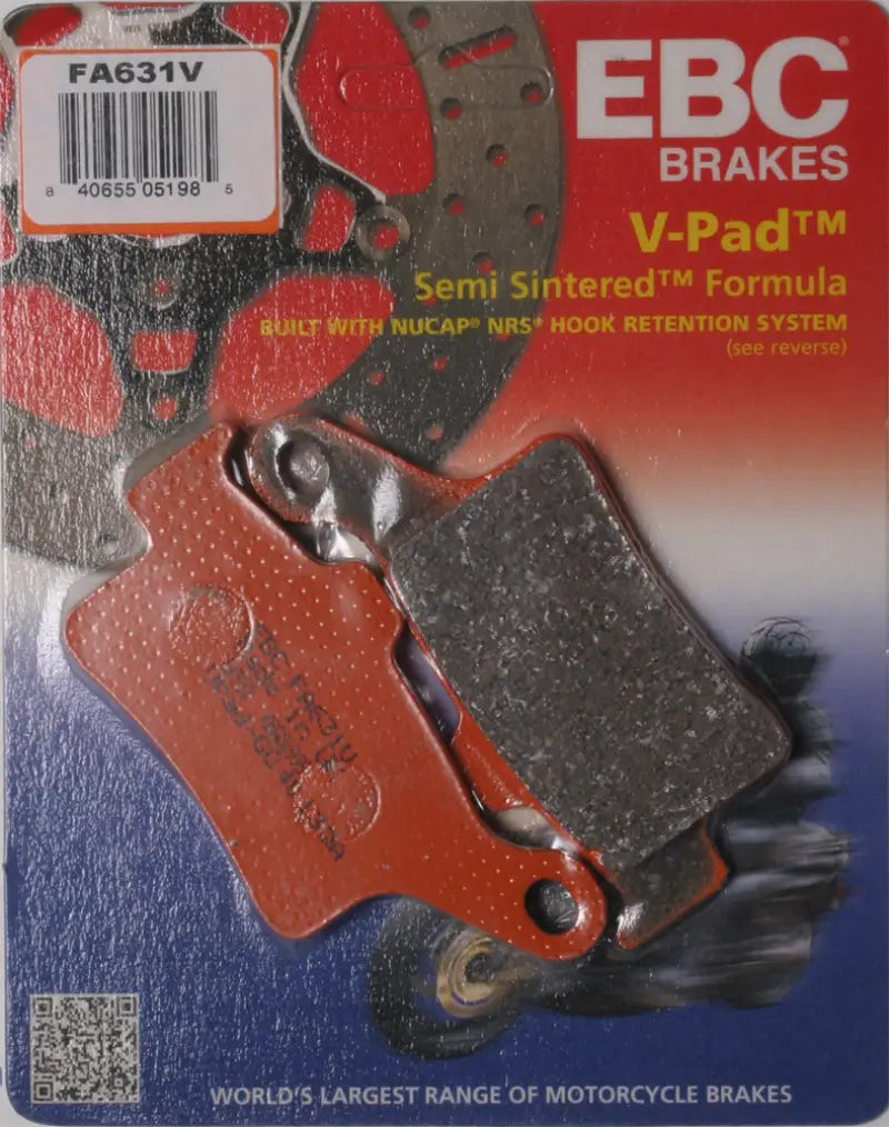FA631V Brake Pads Fa631v Semi Sintered V Series - Semi-Sintered