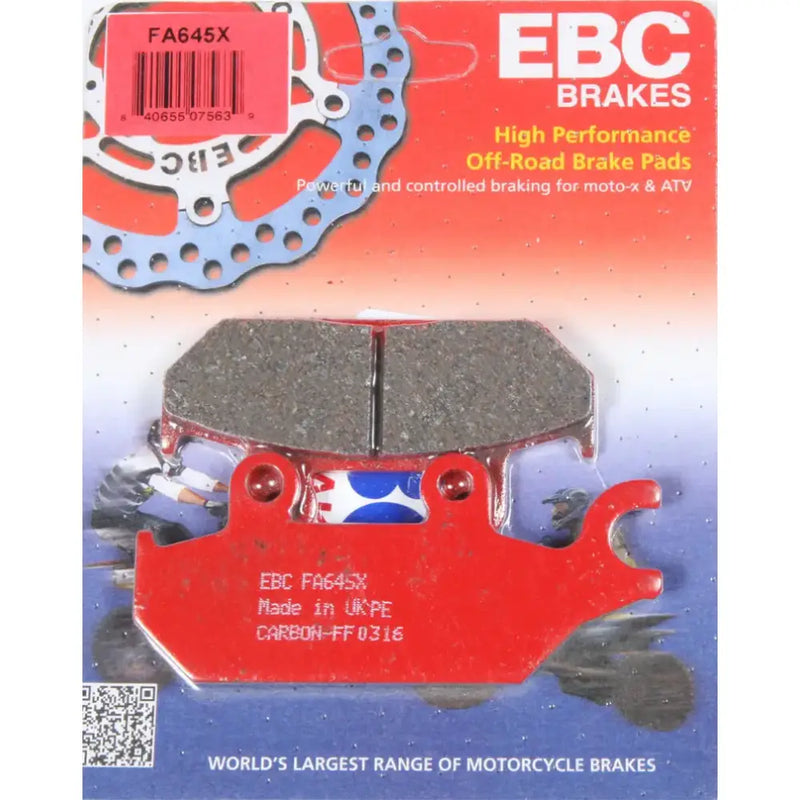 FA645X Brake Pads Fa645x Carbon X Series - Standard
