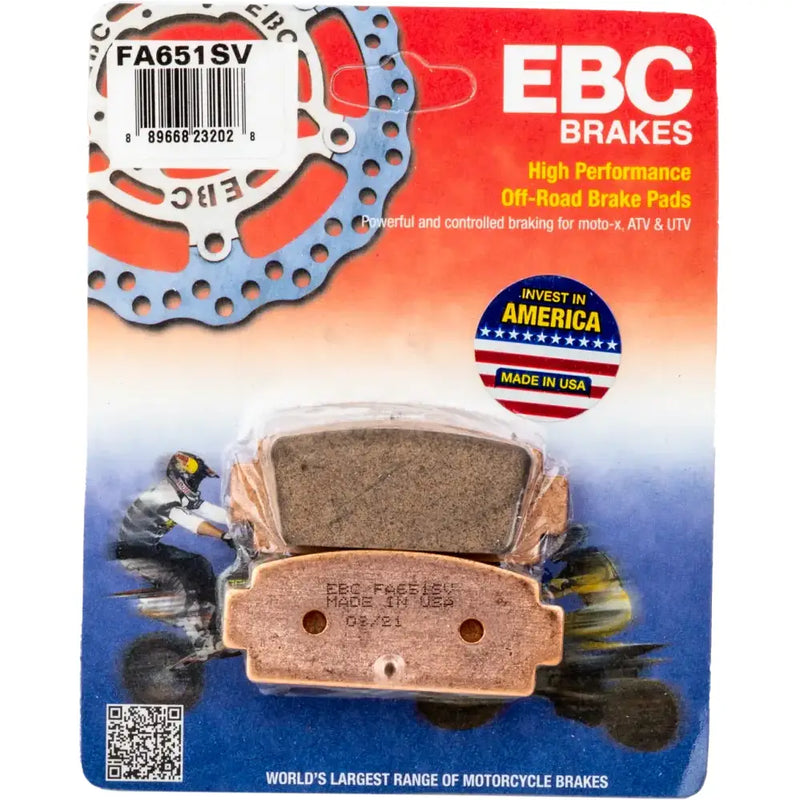 FA651SV Brake Pads Fa651sv Severe Duty Sv Series - Standard