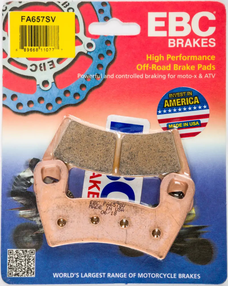 EBC Off-Road Brake Pads FA657SV for Severe Duty SV Series performance vehicles