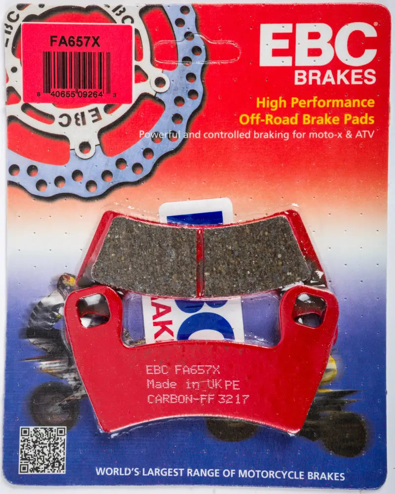 FA657X Brake Pads Fa657x Carbon X Series - Standard