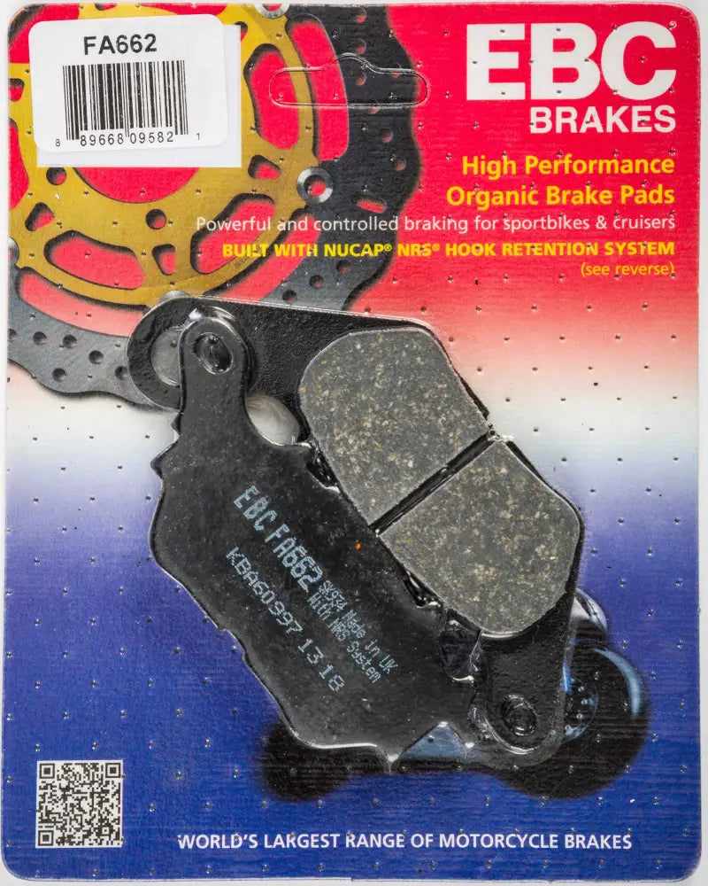 EBC FA662 Brake Pads Rear