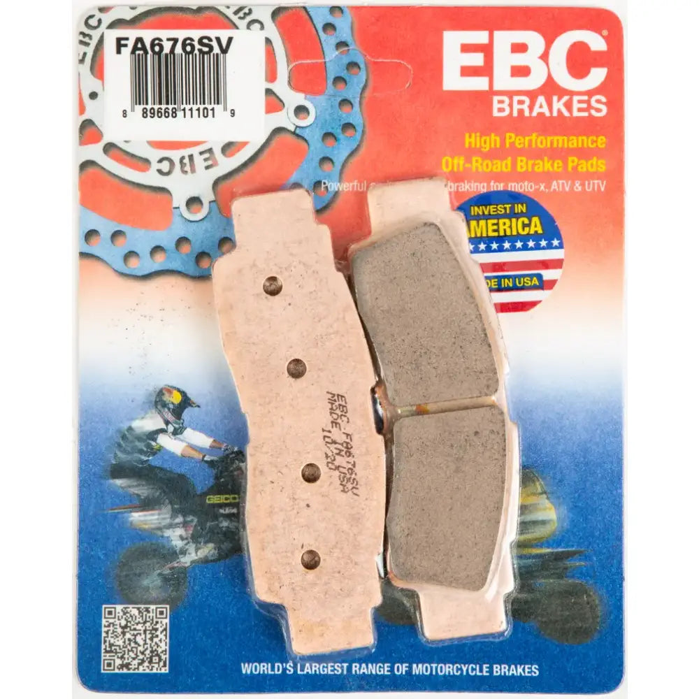 EBC Off-Road Brake Pads FA676SV for Severe Duty SV Series bikes and ATVs