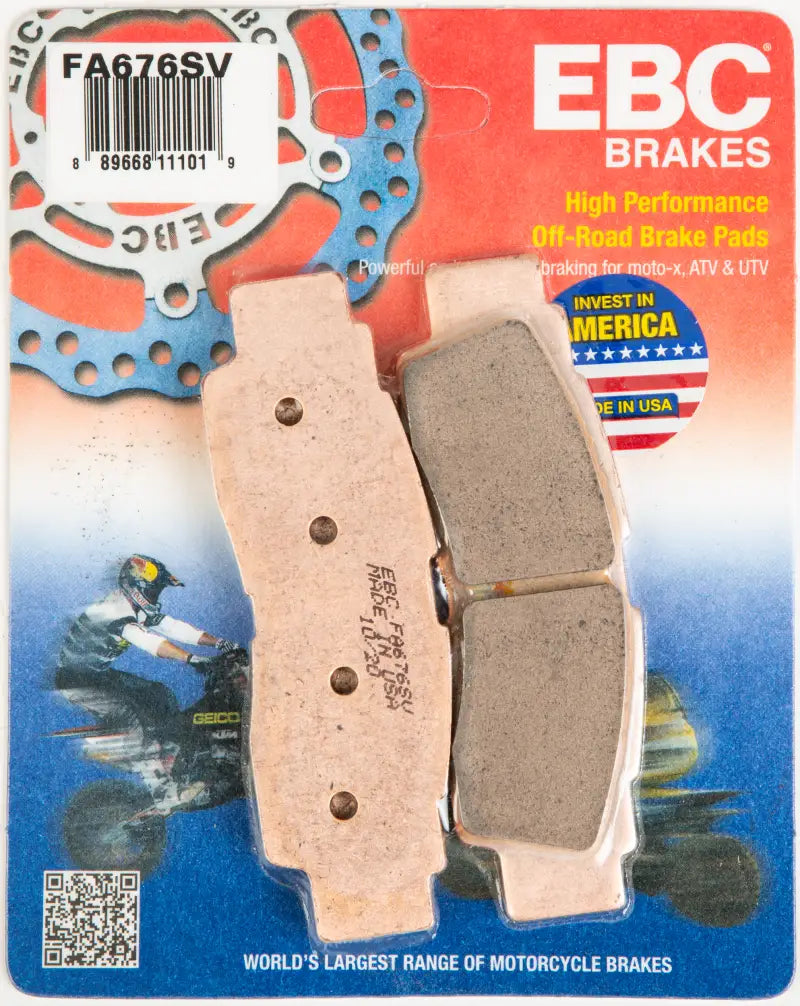 EBC Off-Road Brake Pads FA676SV for Severe Duty SV Series bikes and ATVs