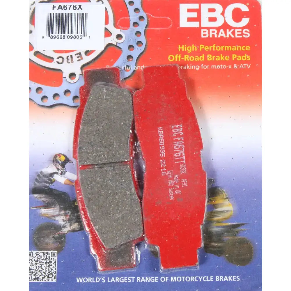 FA676X Brake Pads Fa676x Carbon X Series for enhanced motorcycle stopping power