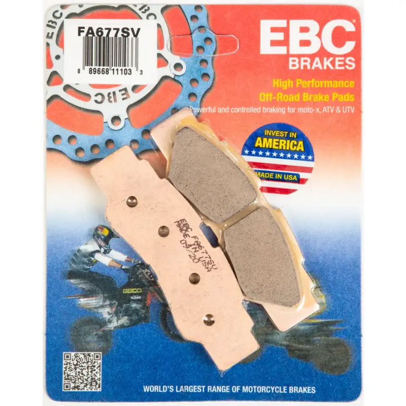 FA677SV Brake Pads Fa677sv Severe Duty Sv Series - Standard
