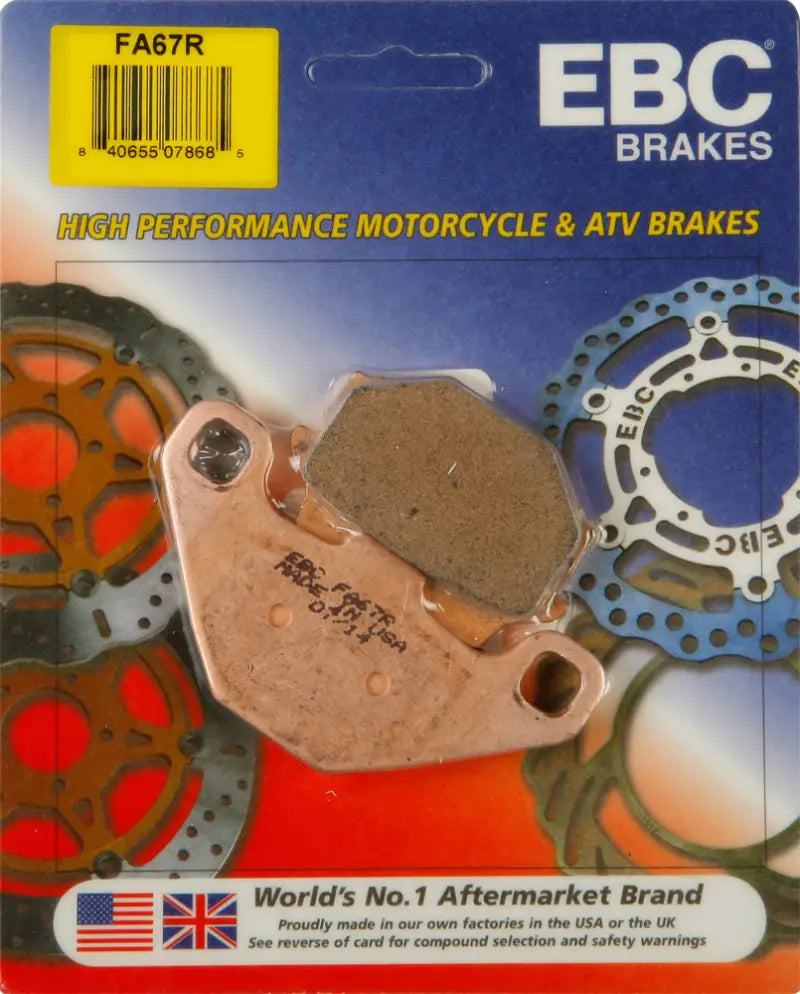 FA67R Brake Pads Fa67r Sintered R Series - Standard