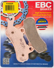 FA682R Brake Pads Fa682r Sintered R Series - Standard