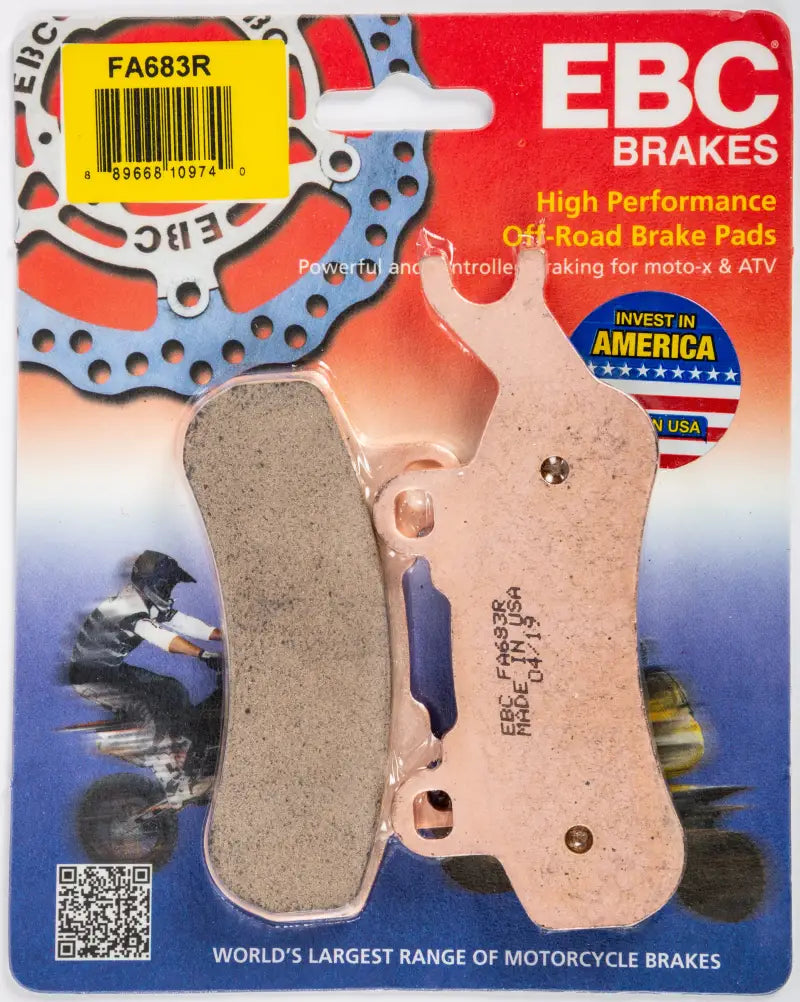 FA683R Brake Pads Fa683r Sintered R Series - Standard