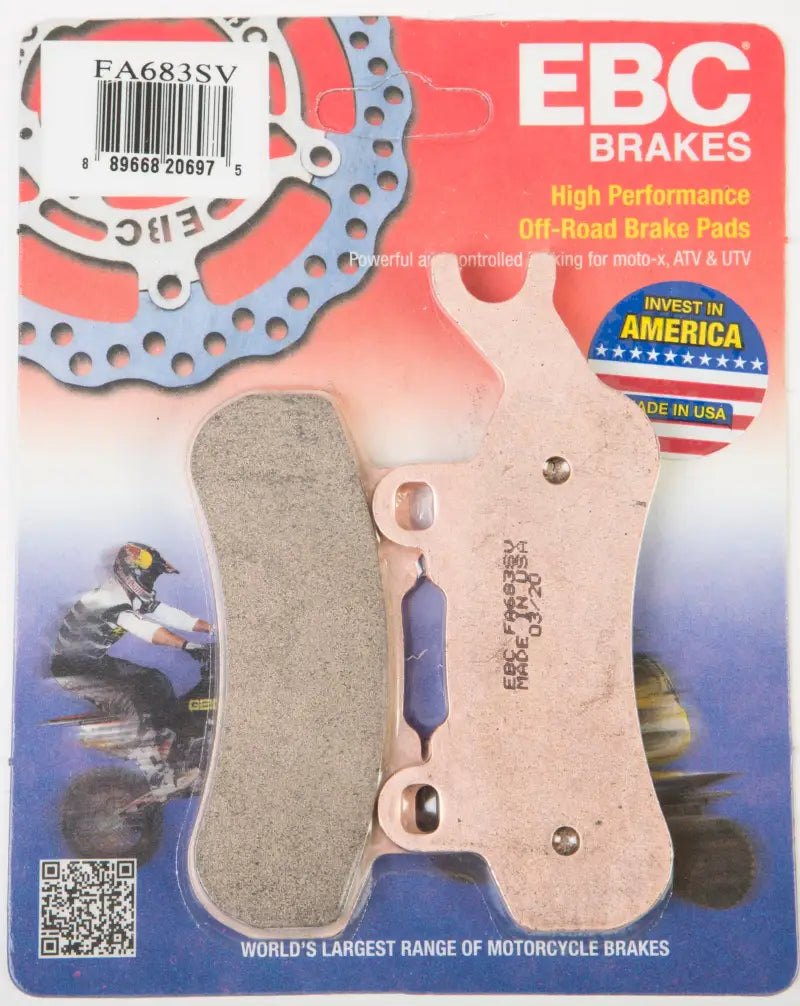 FA683SV Brake Pads Fa683sv Severe Duty Sv Series - Standard