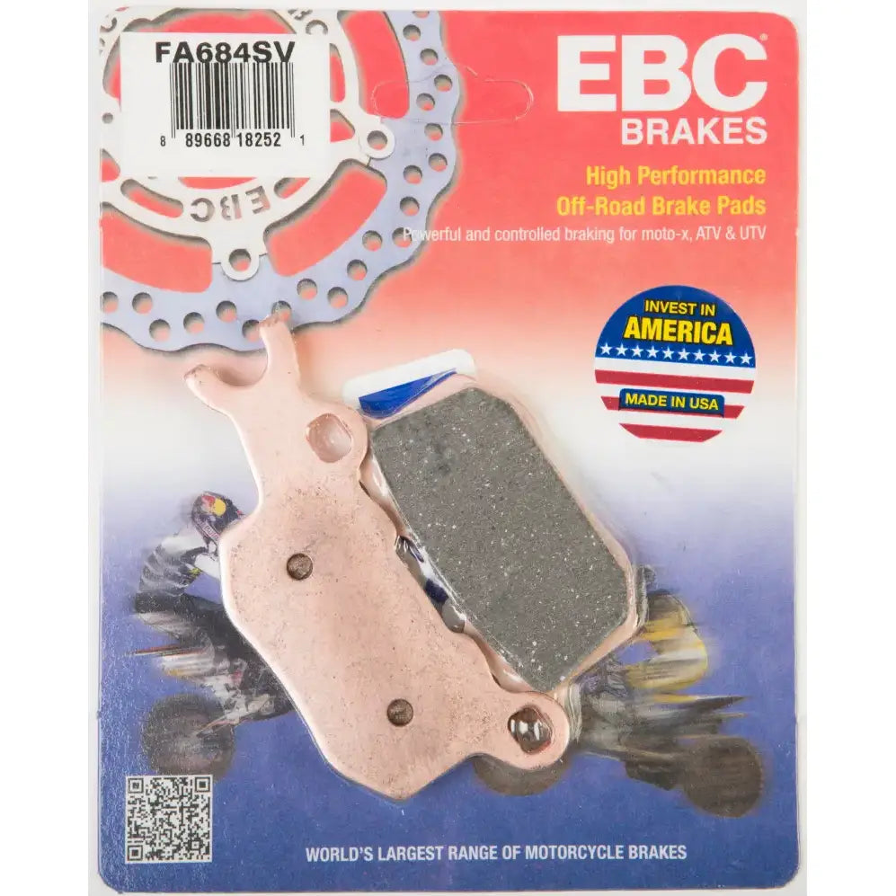 FA684SV Brake Pads Fa684sv Severe Duty Sv Series - Standard