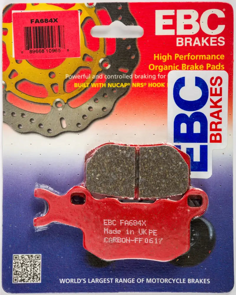 FA684X Brake Pads Fa684x Carbon X Series - Standard