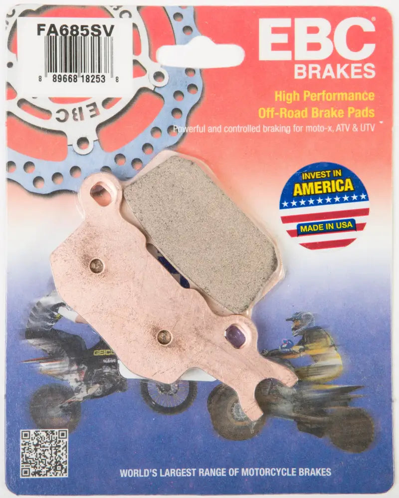 FA685SV Brake Pads Fa685sv Severe Duty Sv Series - Standard