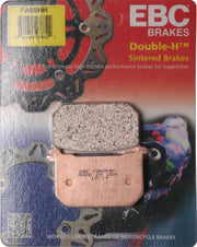 EBC Double-H sintered brake pads FA68HH for reliable motorcycle stopping power