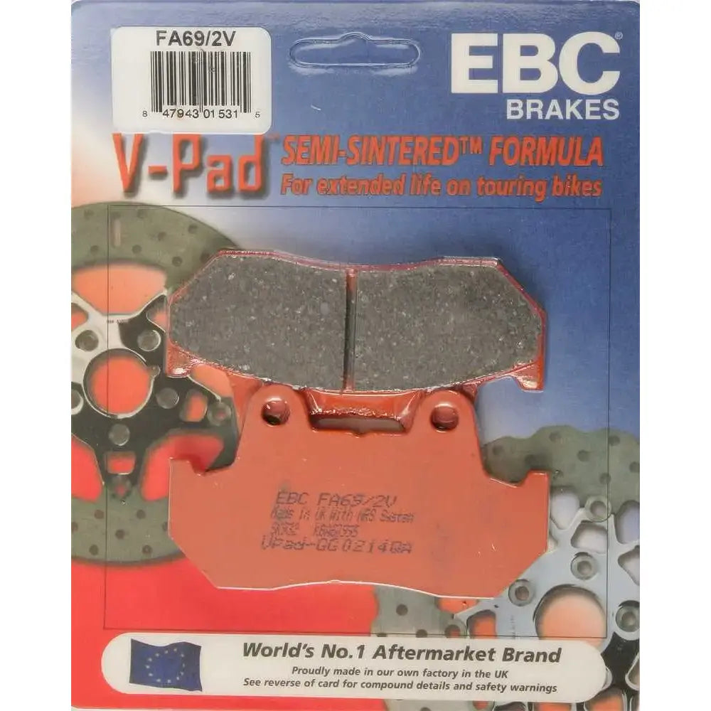 EBC FA69/2V Brake Pads V Series