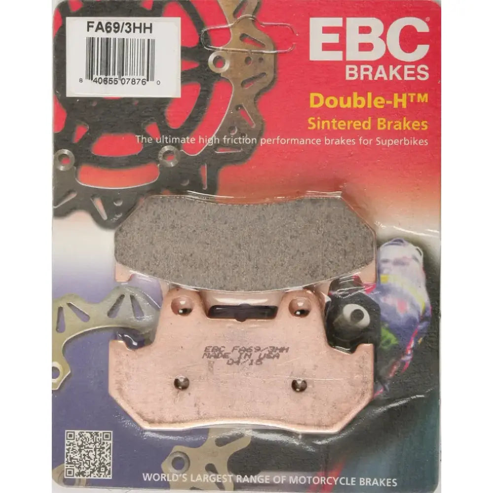 FA69/3HH Brake Pads Fa69/3hh Double H Sintered - Standard