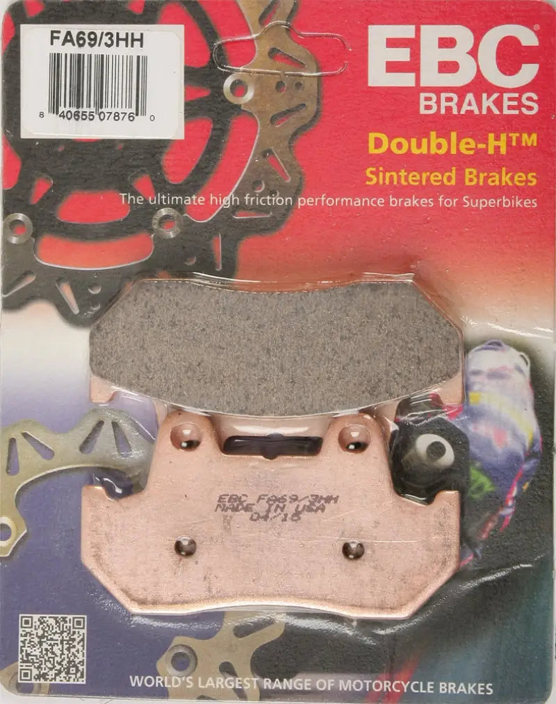 FA69/3HH Brake Pads Fa69/3hh Double H Sintered - Standard