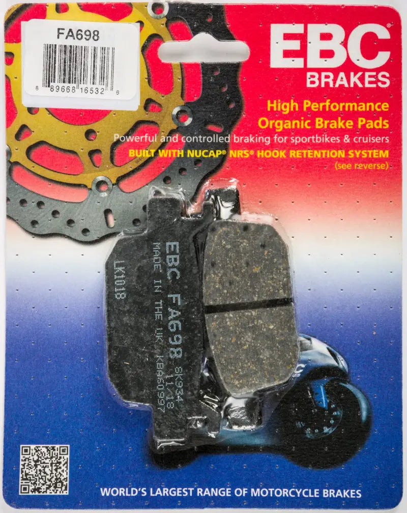 FA698 Brake Pads Fa698 Organic