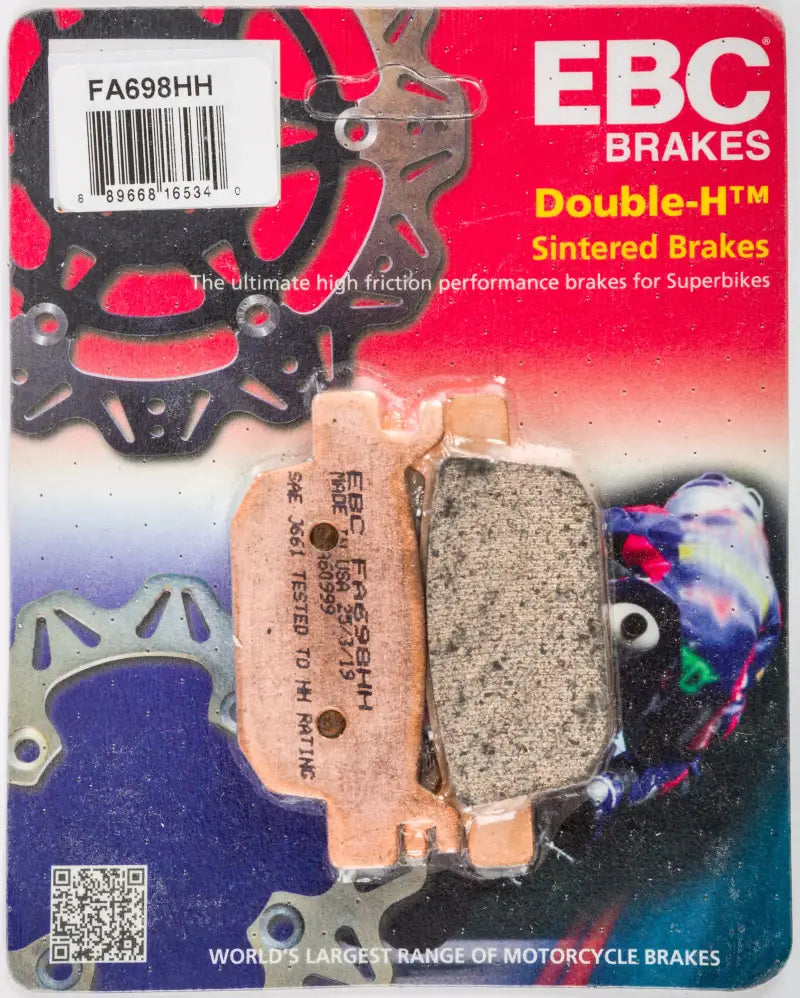 EBC Double-H Sintered Brake Pads for Fa698hh Brake Pads FA698HH vehicle upgrade