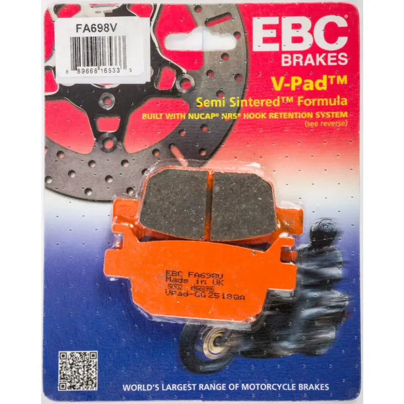 FA698V Brake Pads Fa698v Semi Sintered V Series - Semi-Sintered