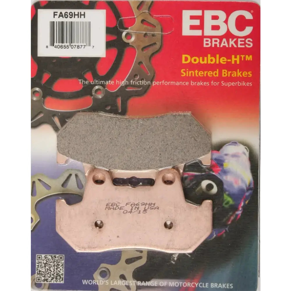 FA69HH Brake Pads Fa69hh Double H Sintered - Standard